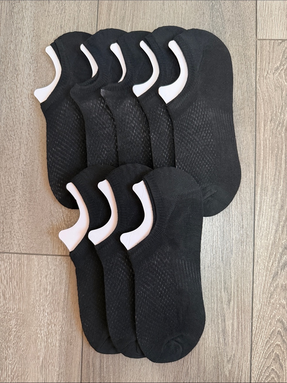 Men's Black Low-Cut Athletic No-Show Socks - 8 Pack